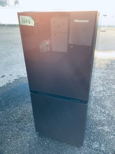 ④✨2019年製✨1644番 Hisense✨2ドア冷凍冷蔵庫✨HR-G13A-BR‼️