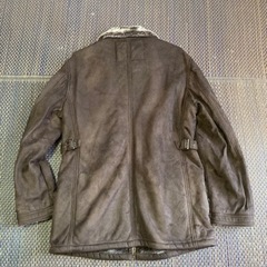 ikka フェイクレザージャケット