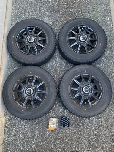 （決まりました）商用バン用スタッドレス　ホイール付き4本セット