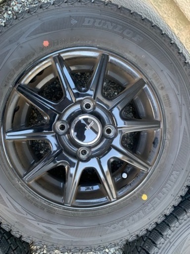（決まりました）商用バン用スタッドレス　ホイール付き4本セット
