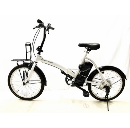 ● りゅう様　　折りたたみ　電動アシスト自転車　シトロエン CITROEN TM-FDB200E(5.8Ah)  20インチ ホワイト