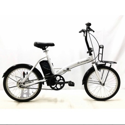 ● りゅう様　　折りたたみ　電動アシスト自転車　シトロエン CITROEN TM-FDB200E(5.8Ah)  20インチ ホワイト