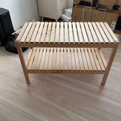 IKEA MOLGER イケア モルゲル テレビ台 ベンチ ラック