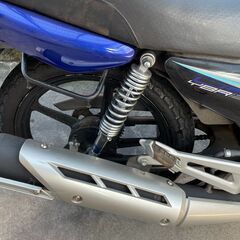 【お取り置き中】ヤマハ YBR125 キャブ 走行3k サスタイヤ他ほぼ新品の画像