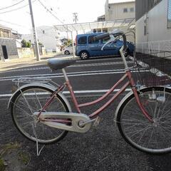 中古自転車１７３６　２４インチ　ギヤなし　ダイナモライト