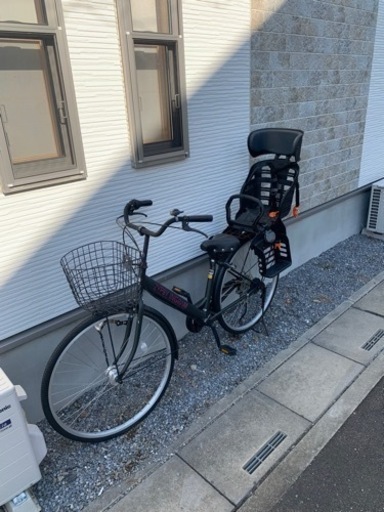 自電車27号+子供シート