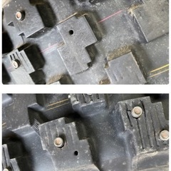 195/65R15 91Q YOKOHAMA ADVAN MT-14 カップ フルピン スパイクタイヤ 4本組 アルミ付きの画像