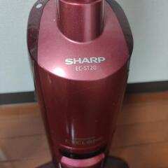 SHARP　コードつき掃除機　EC-ST20-R 2012年製の画像