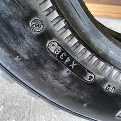 ダンロップ 51-R★175/80R14★スパイクタイヤ 2本のみです★フルピン★の画像