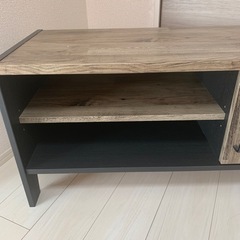 【美品】収納たっぷり☆ビンテージ調テレビ台の画像