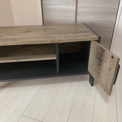 【美品】収納たっぷり☆ビンテージ調テレビ台の画像