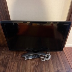 液晶テレビ32V SHARP AQUOS LC-32E7