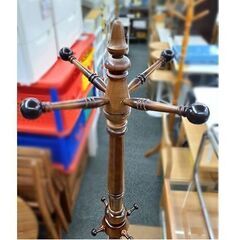 入手困難!!【旧ロゴ オールドカリモク コートハンガー】ミッド