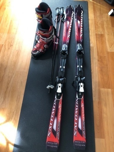 SALMON スキー3点セット