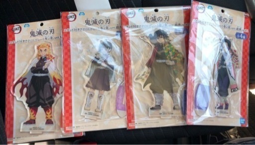 鬼滅の刃　namco限定　スタンド付きアクリルプレート