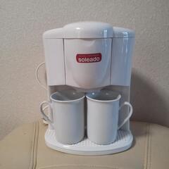 横須賀でも🆗新品  ２カップのコーヒーメーカ￥7,990の品