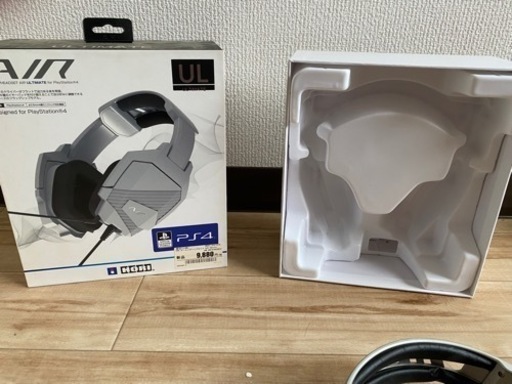 PS4 ゲーミングヘッドセット HORI AIR ULTIMATE市内であればお届けいたします値段交渉承ります