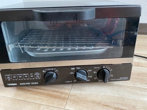 オーブンレンジ twinbird non fly oven 市内であればお届けします！値段交渉承ります