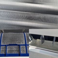 【お取り引き中のため受付終了】2017年製　三菱ルームエアコン　霧ヶ峰　MSZ-GV2217-Wの画像