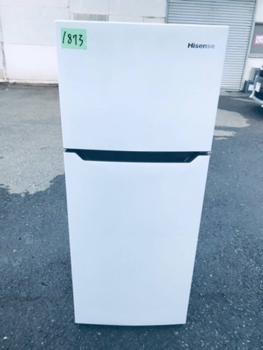 ①✨2021年製✨1873番 Hisense✨ノンフロン冷凍冷蔵庫✨HR-B12C‼️