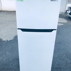 ①✨2021年製✨1873番 Hisense✨ノンフロン冷凍冷蔵庫✨HR-B12C‼️