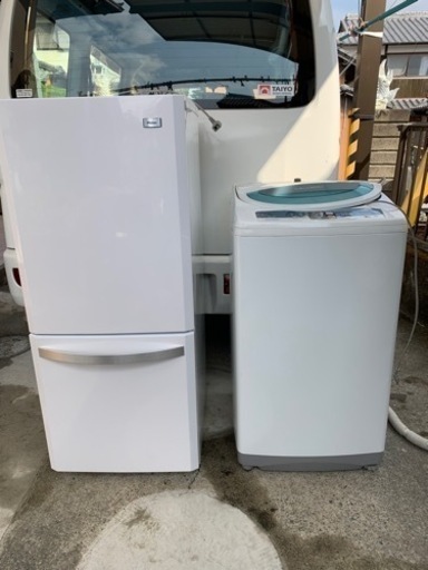 最終価格！！！Haiar/ハイアール　冷蔵庫冷蔵庫　2012年製HITACHI/日立　全自動電気洗濯機　NW-5HR 2008年製セット