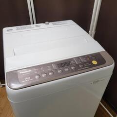 h118売約済み❌2019年製！Panasonic 7.0kg 全自動洗濯機の画像