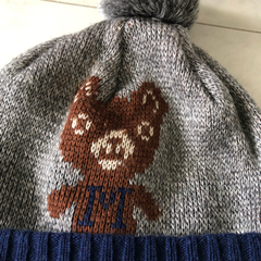 ✨美品✨ニット帽　くまさんの画像