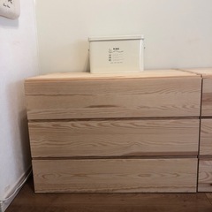 【中古・美品】IKEA イーヴァル チェストの画像