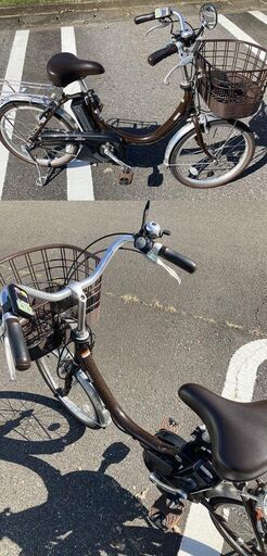 ヤマハ PAS 電動アシスト自転車 SION-U 20インチ カカオ（茶） PA20SU + 専用充電器