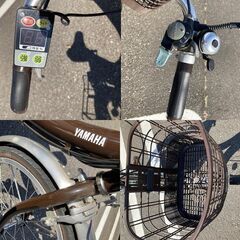 ヤマハ PAS 電動アシスト自転車 SION-U 20インチ カカオ（茶） PA20SU