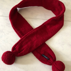 マフラー　レッドの画像