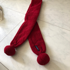 マフラー　レッドの画像