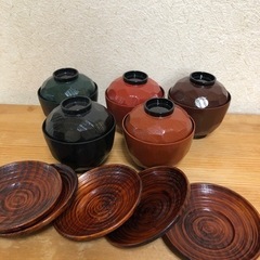 汁椀と茶たく