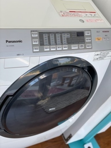 送料・設置込み　ドラム式洗濯機　9kg Panasonic 2014年