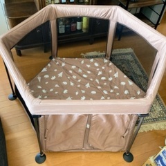 洗えてたためるポータブルベビーサークル フォレスト 日本育児