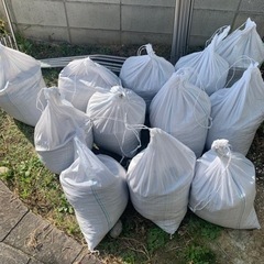 土嚢・庭の土　約20kg