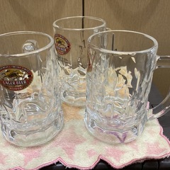 ビールジョッキ3つ 差し上げます