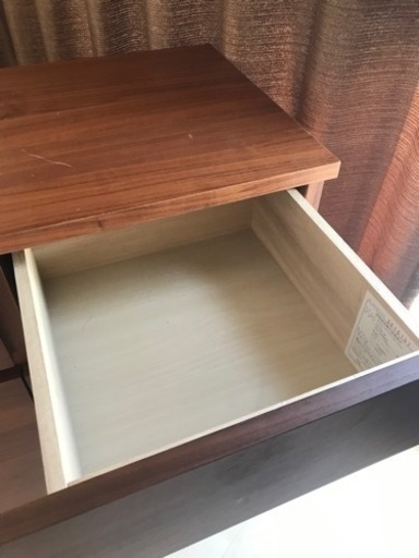 無印良品　チェスト　ウォールナット