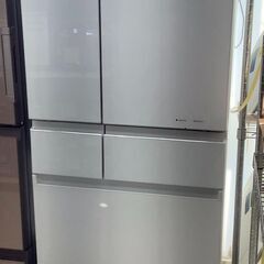 ★☆★値下げしました！★☆★Panasonic/パナソニック 6ドア冷蔵庫 450L NR-F453HPX-W 2017年製 マチュアホワイト【ユーズドユーズ名古屋天白店】 J1163