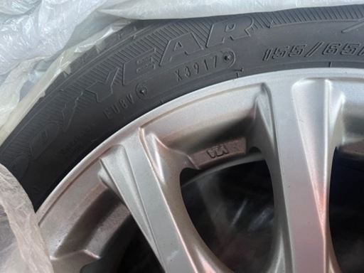 スタッドレス　155/65R14 4本セット