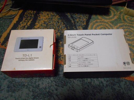 【超レア！】Touch Panel Pocket Computer　TDL-L1 & TD-L3500 セット