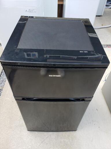 ★美品★ 2020年製 IRIS OHYAMA アイリスオーヤマ 2ドア ノンフロン冷凍冷蔵庫 81L NRSD-8A-B \n\n