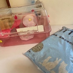 ハムスターゲージ2つ リップ取引中
