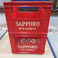 ビール瓶ケース２個、差し上げます❗️の画像