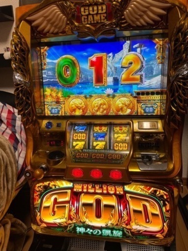 パチスロ　実機　ミリオンゴッド　神々の凱旋