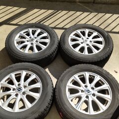 215/65R16 DUNLOP DSX-2 スタッドレスアルミセット