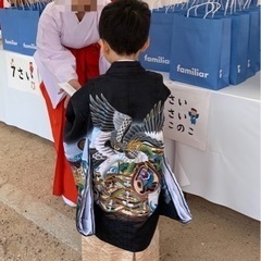 七五三 羽織袴 男の子用【中古】の画像