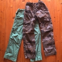 キッズ　パンツ　2枚セット