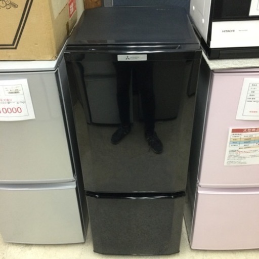 冷蔵庫 三菱 MR-P15A-B 2017年製 146L